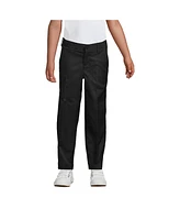 Lands' End Big Boys Husky School Uniform Iron Knee Active Chino Pants