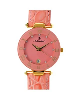 Mathey Tissot Womens Classic Pink Dial Watch K228m