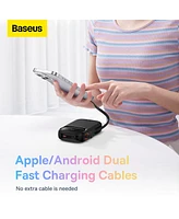 Baseus Portable Charger Power Bank,22.5W 10000mAh Fast Charging Phone Charger, Purple