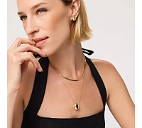 Ana Luisa Gold Pendant Necklace - Pebble