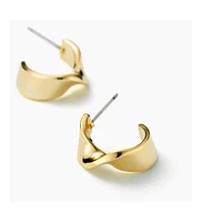 Ana Luisa Small Gold Hoop Earrings - Beyla