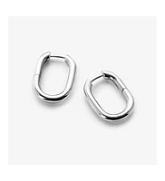 Ana Luisa Silver Hoop Earrings - Rox Small Silver