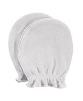 Hudson Baby Girls Cotton Scratch Mittens