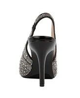 Sugar Women's Jaybird Embellished Slingback Pumps