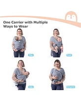 Momcozy Easy to Wear Hands Free - Baby Wrap Carrier