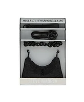 Steve Madden Chris Embellished Shoulder Bag with 3-Swappable Straps