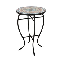 La Crescenta Tile Mosaic Accent Table