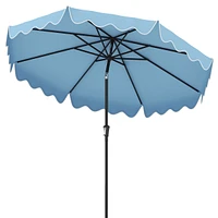 Slickblue Patio Umbrella with Crank Handle and Push Button Tilt