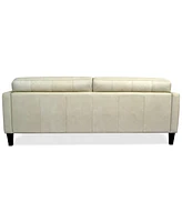 Pezley Leather Sofa, Created for Macy's