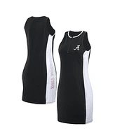 Wear by Erin Andrews Women's Black Alabama Crimson Tide Bodyframing Tank Dress