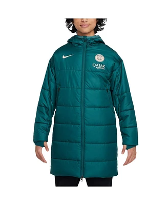 Nike Big Boys and Girls Teal Paris Saint-Germain 2024/25 Academy Pro Full-Zip Sdf Jacket