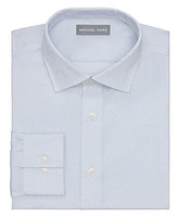 Michael Kors Men's Regular Fit Comfort Stretch Check Dress Shirt