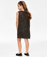 I.n.c. International Concepts Big Girls Sequin Tweed Mommy & Me Dress, Created for Macy's