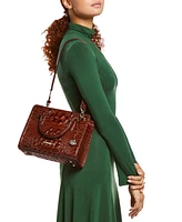 Brahmin Cami Vesper Small Leather Satchel