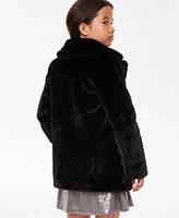 I.n.c. International Concepts Little & Big Girls Faux-Fur Coat, Created for Macy's