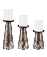 Slickblue Set of 3 Elegant Candle Holders - Stylish Home Decor Accents