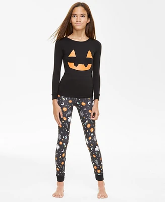 Holiday Lane Little & Big Kids Halloween Mix It Cotton Snug Fit Matching Family Pajamas Set, Created for Macy's