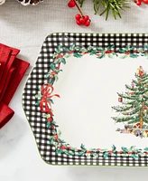 Spode Christmas Tree 2024 Annual Dessert Tray