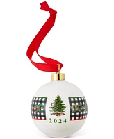 Spode Christmas Tree 2024 Annual Bauble Ornament