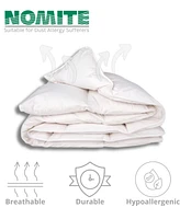 Luxe Collection - European Down And Feather Lightweight Comforter, 100% Cotton Cover