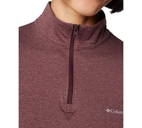 Columbia Women's Sloan Ridge Quarter-Zip Performance Top