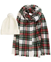 Lauren Ralph Woven Scarf and Knit Hats