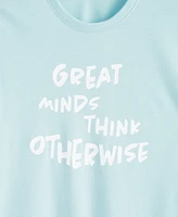 On 34th Women's Great Minds Crewneck Short-Sleeve T-Shirt, Created for Macy's