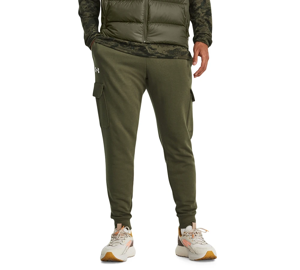 Under Armour Men's Rival Fleece Cargo Jogger Pants