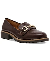 Dv Dolce Vita Women's Celeste Tailored Hardware Chain Lug Sole Loafers