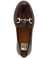 Dv Dolce Vita Women's Celeste Tailored Hardware Chain Lug Sole Loafers
