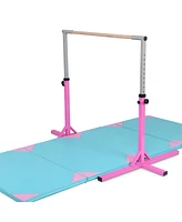 Skonyon Adjustable Gymnastics Horizontal Bar for Kids