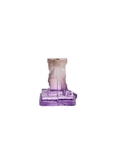 Kosta Boda Rocky Baroque Lilac Candlesticks