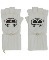 Karl Lagerfeld Paris Women's Choupette Pop-Top Gloves