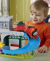 Thomas Friends My First Knapford Station Train Playset for Toddlers, 6 Pieces