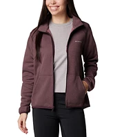 Columbia Women's Col Hike Tech Fleece Full-Zip Jacket