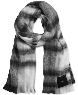 Calvin Klein Women's Oversized Plaid Blanket Scarf