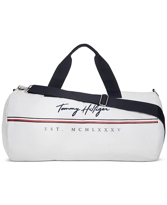 Tommy Hilfiger Men's York Logo Duffle Bag