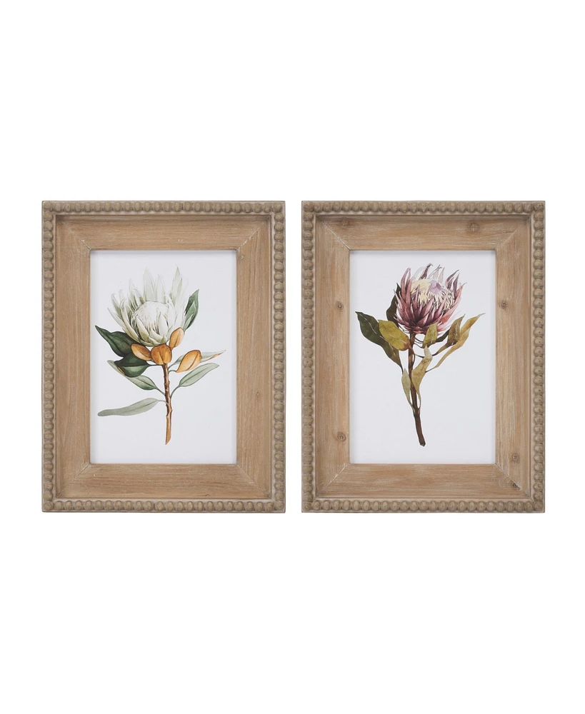 Slickblue Protea Print for Elegant Wall Art and Stylish Home Decor (Set of 2)