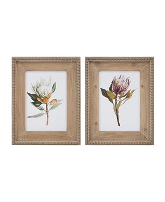 Slickblue Protea Print for Elegant Wall Art and Stylish Home Decor (Set of 2)