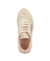 Guess Women's Camrio Casual Double Platform Lace Up Sneakers