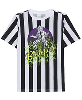 Hybrid Beetlejuice Big Boys Short Sleeve Graphic T-shirt