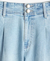 On 34th Women's Pleated Tapered-Leg Jeans, Created for Macy's