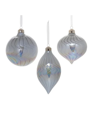 Slickblue Set of 6 Christmas Ornaments for Holiday Decorating