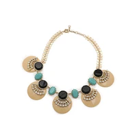 Sohi Women's Shell Statement Necklace