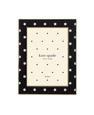 kate spade new york Sitting Pretty Dot Frame, 5"x 7"