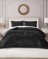 Juicy Couture Crushed Velvet -Pc. Comforter Set