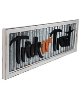 Northlight Trick or Treat Halloween Wall Sign - 27.5"