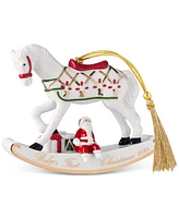 Villeroy & Boch Christmas Classics 2024 Annual Rocking Horse Ornament