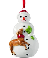 Villeroy & Boch Nostalgic Snowman Ornaments, Set of 3