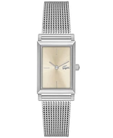 Lacoste Women's Catherine Silver Stainless Steel Mesh Bracelet Watch 20.70mm